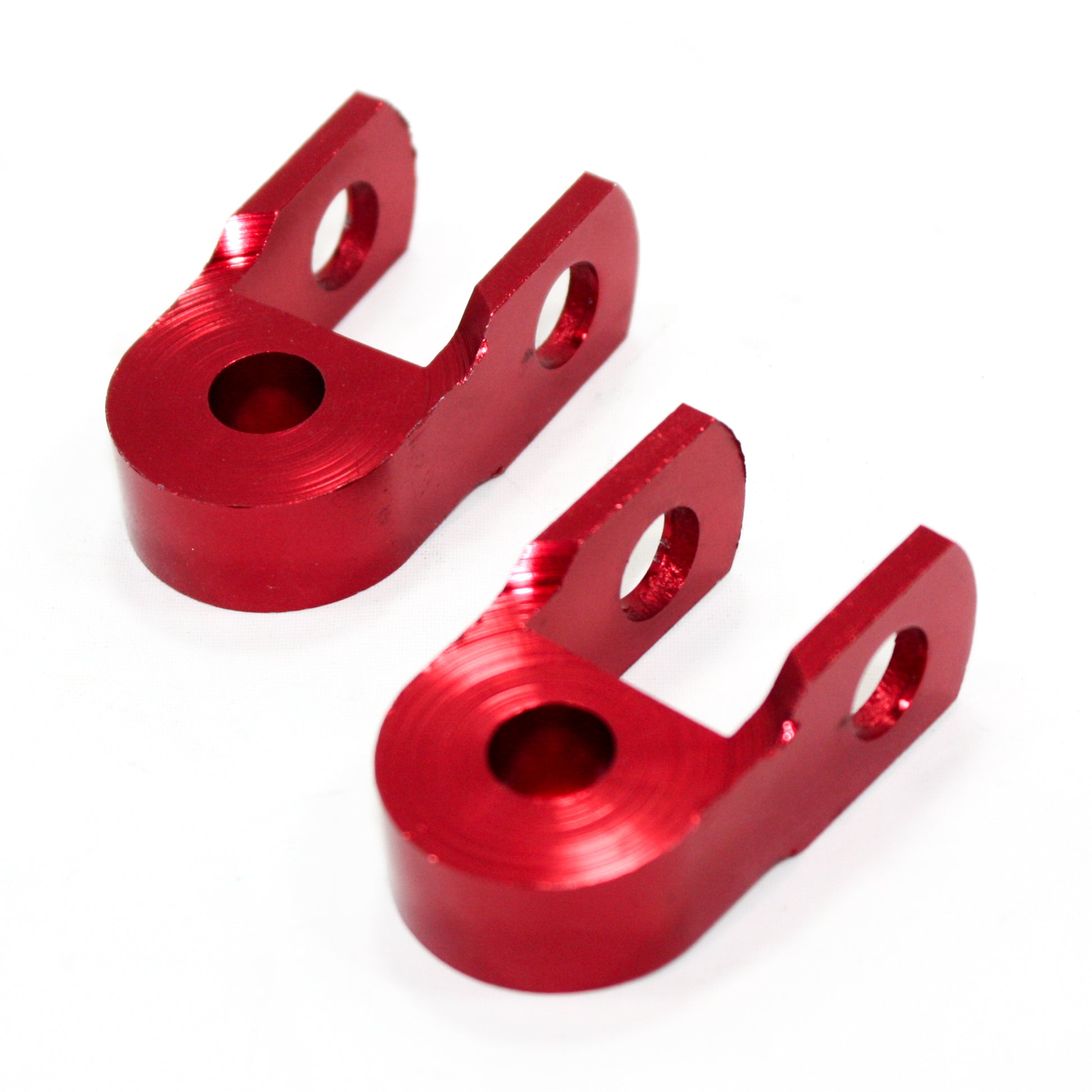 Pair RED Shocker Suspension Extender Riser PIT PRO QUAD DIRT BIKE ATV BUGGY