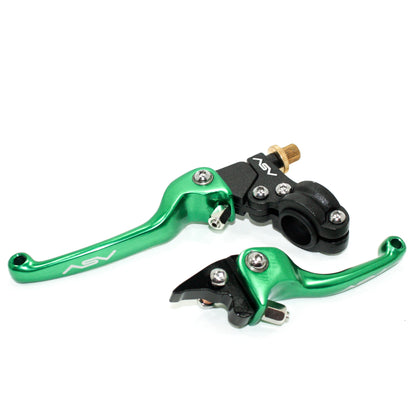 GREEN CNC Heavy Duty Clutch+ Brake Lever Set 125cc 150cc PIT PRO TRAIL DIRT BIKE