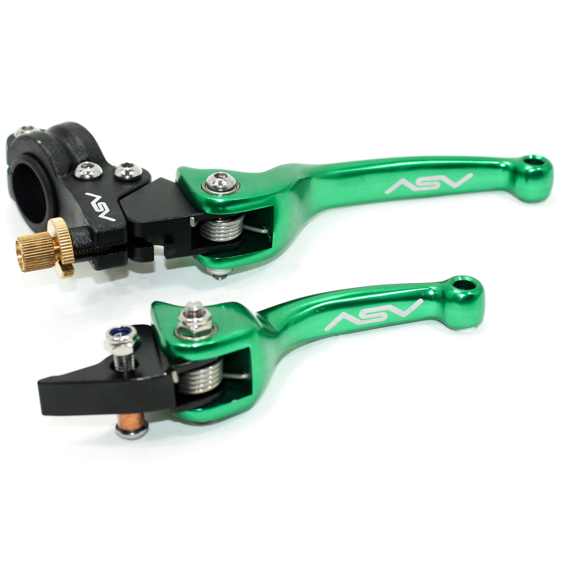 GREEN CNC Heavy Duty Clutch+ Brake Lever Set 125cc 150cc PIT PRO TRAIL DIRT BIKE