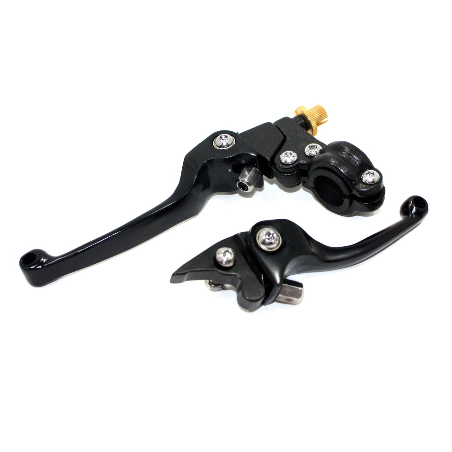 BLACK CNC Heavy Duty Clutch+ Brake Lever Set 125cc 150cc PIT PRO TRAIL DIRT BIKE