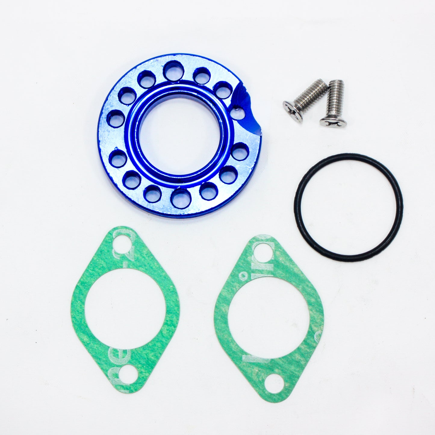 BLUE 26mm Carby Carburetor Manifold Spinner Adaptor PIT PRO Quad Dirt Bike ATV