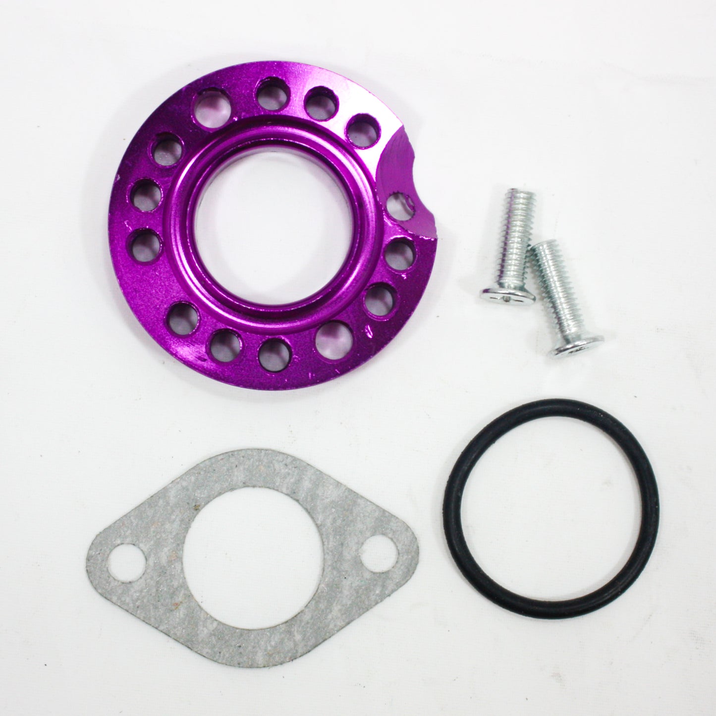 PURPLE 26mm Carby Carburetor Manifold Spinner Adaptor PIT PRO Quad Dirt Bike ATV