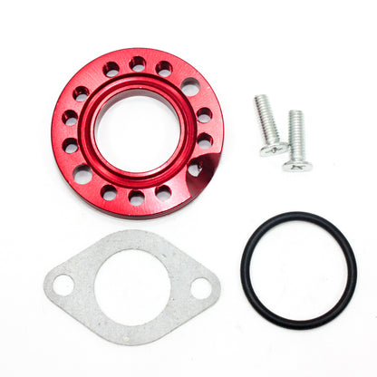 RED 26mm Carby Carburetor Manifold Spinner Adaptor PIT PRO Quad Dirt Bike ATV