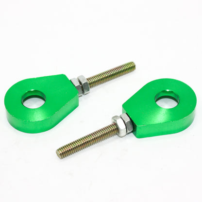 Green 12mm 76mm Chain Adjuster Bolts Tensioner PIT PRO Trail Quad Dirt Bike ATV