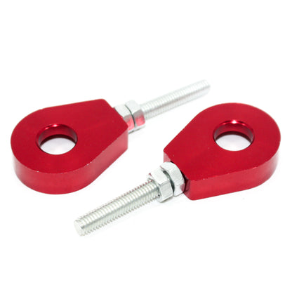 Red 12mm 76mm Chain Adjuster Bolts Tensioner PIT PRO Trail Quad Dirt Bike ATV