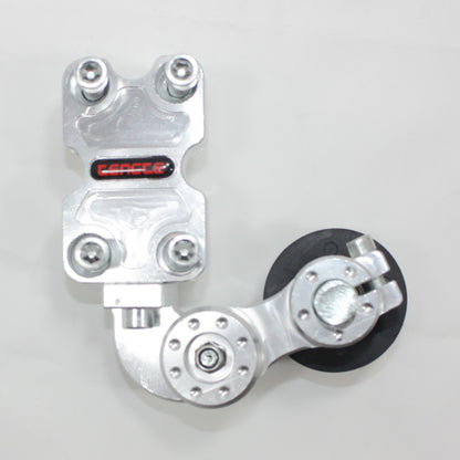 SILVER Universal Motorcycle Alloy Adjustable Chain Tensioner PIT Trail Dirt Bike