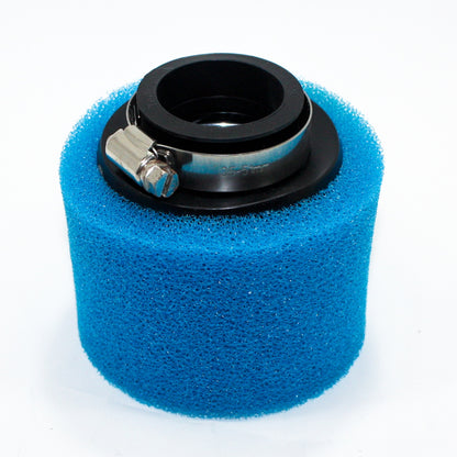 BLUE 41mm 42mm Foam Air Filter Pod Cleaner 150cc PIT Quad Dirt Bike ATV Buggy