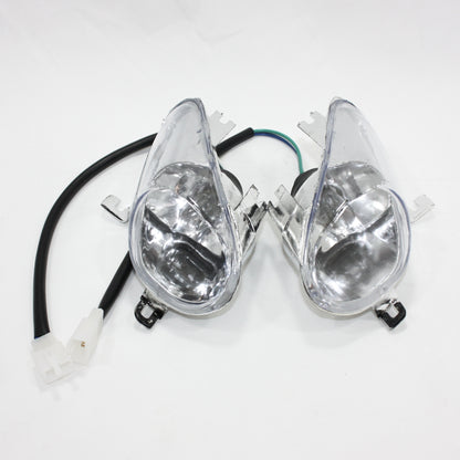 12V Pair Left Right Head Light Lamp 110cc 125cc Quad Dirt Bike ATV 4 Wheelers