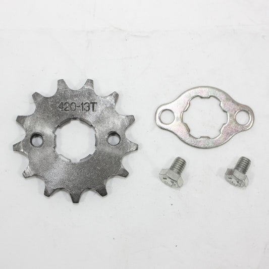 13T Teeth 20mm 420 Chain Front Sprocket Cog PIT TRAIL QUAD DIRT BIKE ATV BUGGY