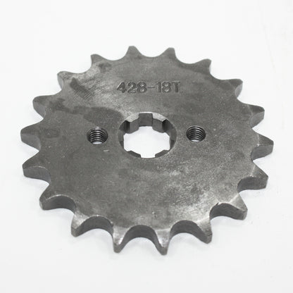 18T Teeth 17mm 428 Chain Front Sprocket Cog PIT TRAIL QUAD DIRT BIKE ATV BUGGY