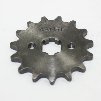 15T Teeth 17mm 420 Chain Front Sprocket Cog PIT TRAIL QUAD DIRT BIKE ATV BUGGY