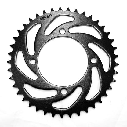 41 Teeth 428 Rear Back Chain Sprocket Cog (Black) 125cc PIT PRO TRAIL QUAD DIRT BIKE ATV