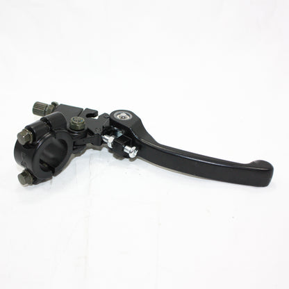 BLACK Bifold Foldable Clutch + Brake Lever Handle 125cc 140cc PIT PRO DIRT BIKE