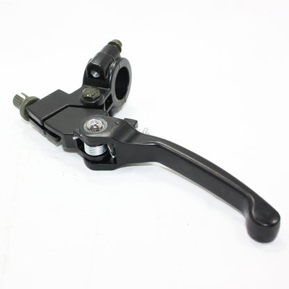 BLACK Bifold Foldable Clutch + Brake Lever Handle 125cc 140cc PIT PRO DIRT BIKE