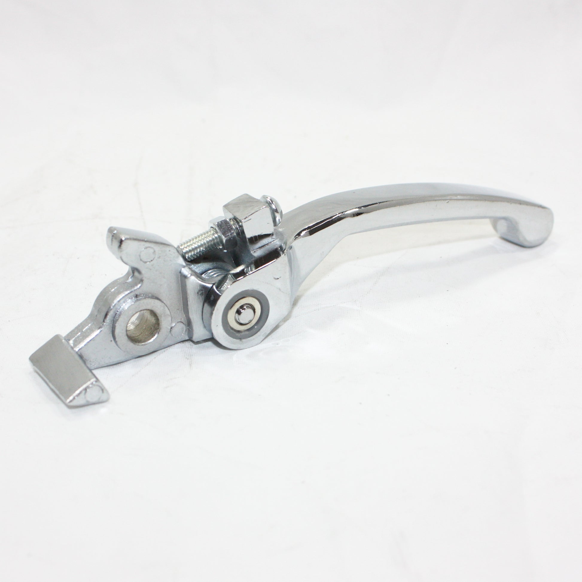 SILVER Bifold Foldable Clutch + Brake Lever Handle 110cc 125cc PIT PRO DIRT BIKE