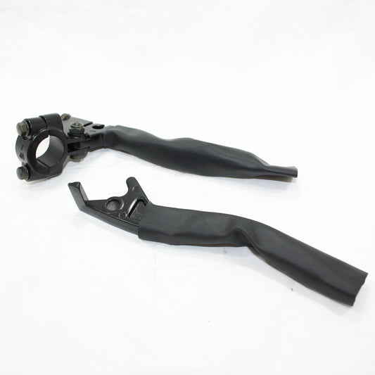 BLACK Clutch + Brake Lever Handle Set 110cc 125cc 150cc PIT PRO TRAIL DIRT BIKE