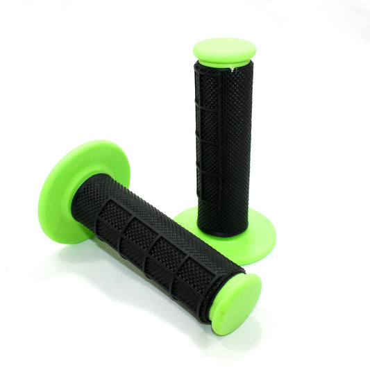 GREEN Soft 24mm 22mm Handle Bar Hand Grips 110cc 125cc 140cc PIT Trail Dirt Bike