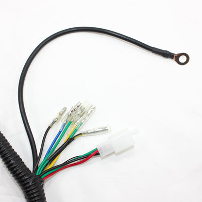 Kick+ Electric Start Engine Wire Wiring Harness Loom+ Light Wire PIT Dirt Bike