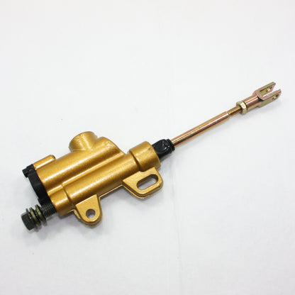 GOLD 10mm Banjo Back Rear Hydraulic Brake Master Cylinder PIT PRODirt Bike