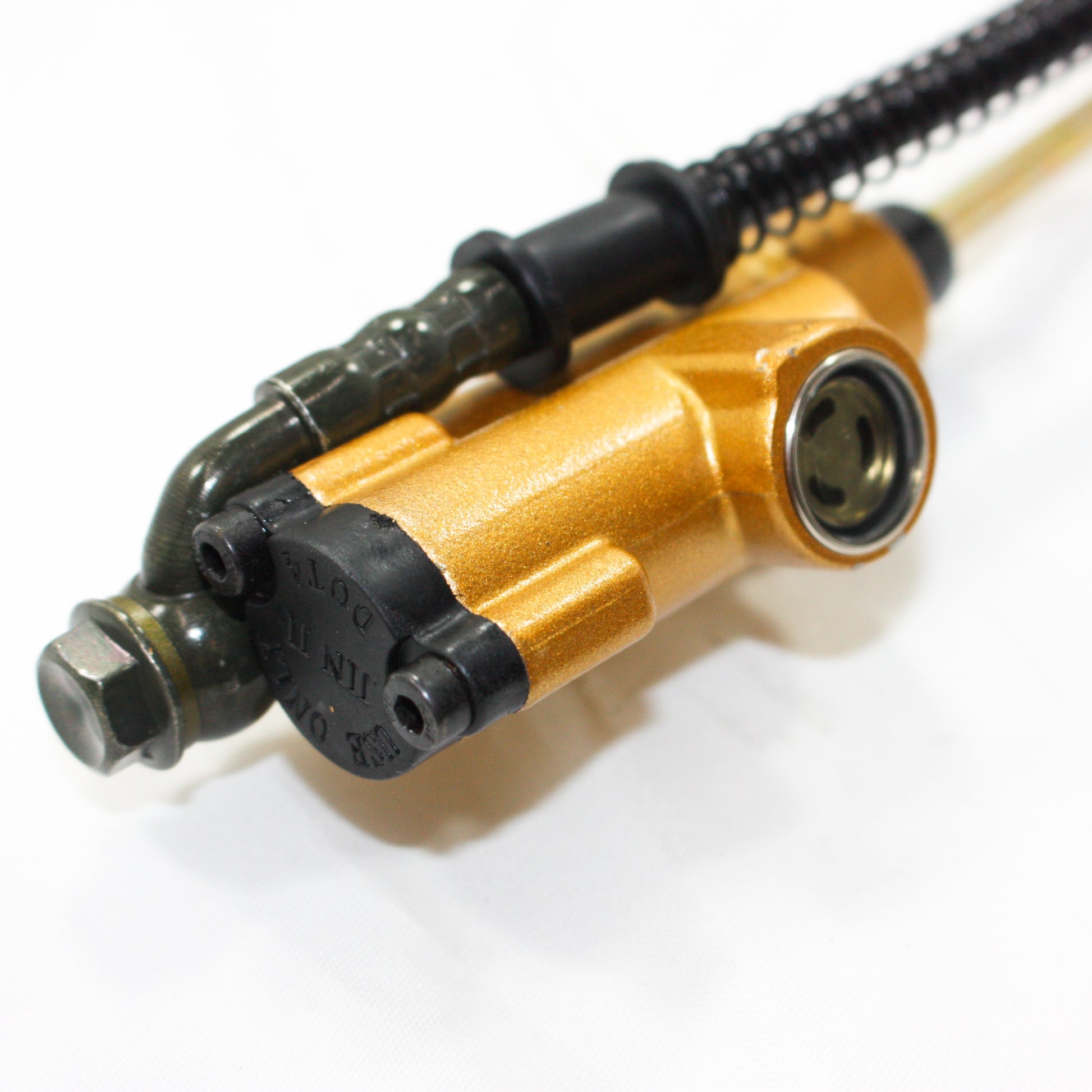 Hydraulic Front Disc Brake Caliper System + Pads 125cc 160cc PIT PRO Dirt Bike - Foto 3