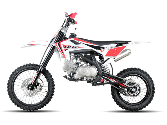 DHZ OUTLAW150EL, Manual, 17" Front / 14" Rear Wheel, 150cc Off-Road Dirt Bike