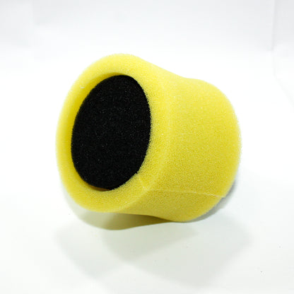 YELLOW 35mm 90 Degree Bent Angled Air Filter Pod Cleaner PIT QUAD DIRT BIKE ATV