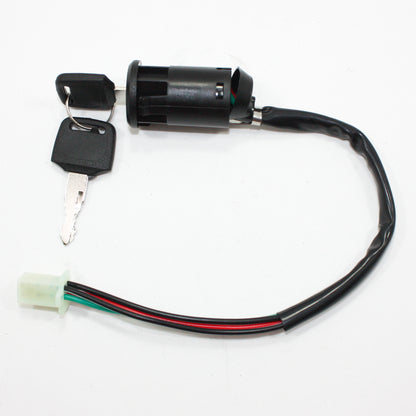 4 Wire Ignition Key Barrel Switch 50cc 110cc 125cc 150cc PIT Quad Dirt Bike ATV