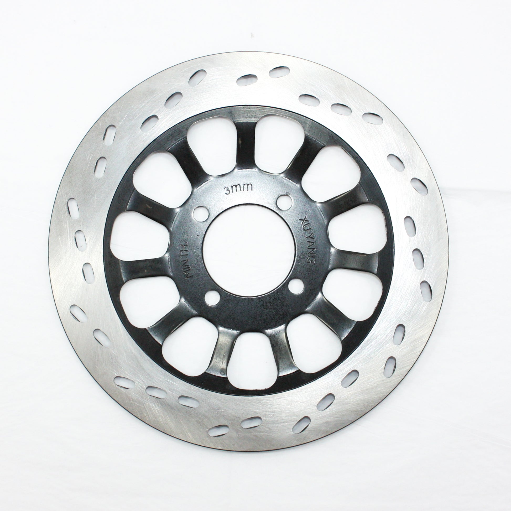 220mm 50mm Centre Rear Brake Caliper Disc Disk Rotor 250cc PIT Trail Dirt Bike