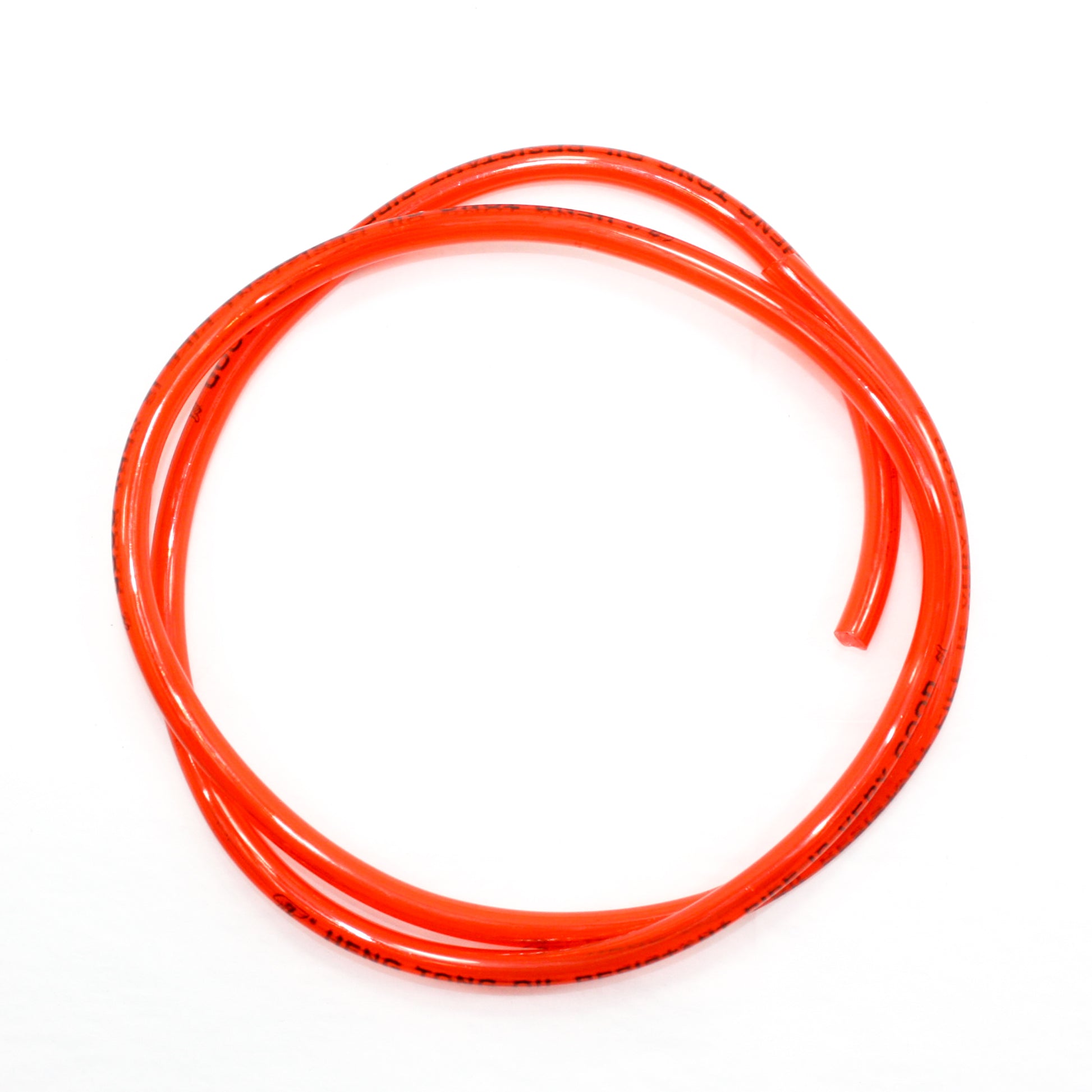 CLEAR RED 1M 1 Meter 5mm ID Fuel Petrol Line Hose PIT Quad Dirt Bike ATV Buggy