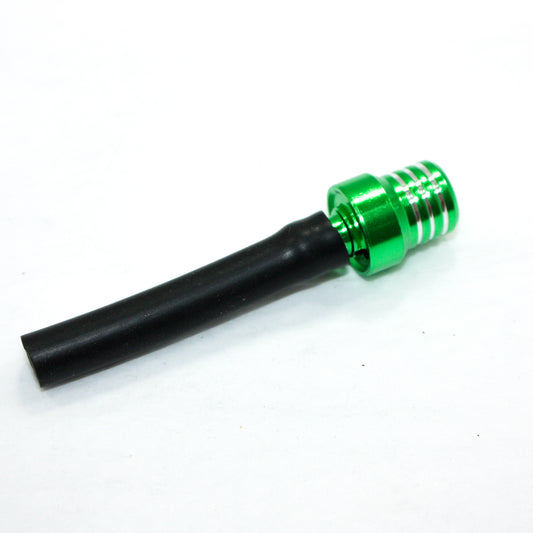 GREEN Gas Fuel Petrol Tank Cap Breather Hose PIT PRO Trail Quad Dirt Bike ATV