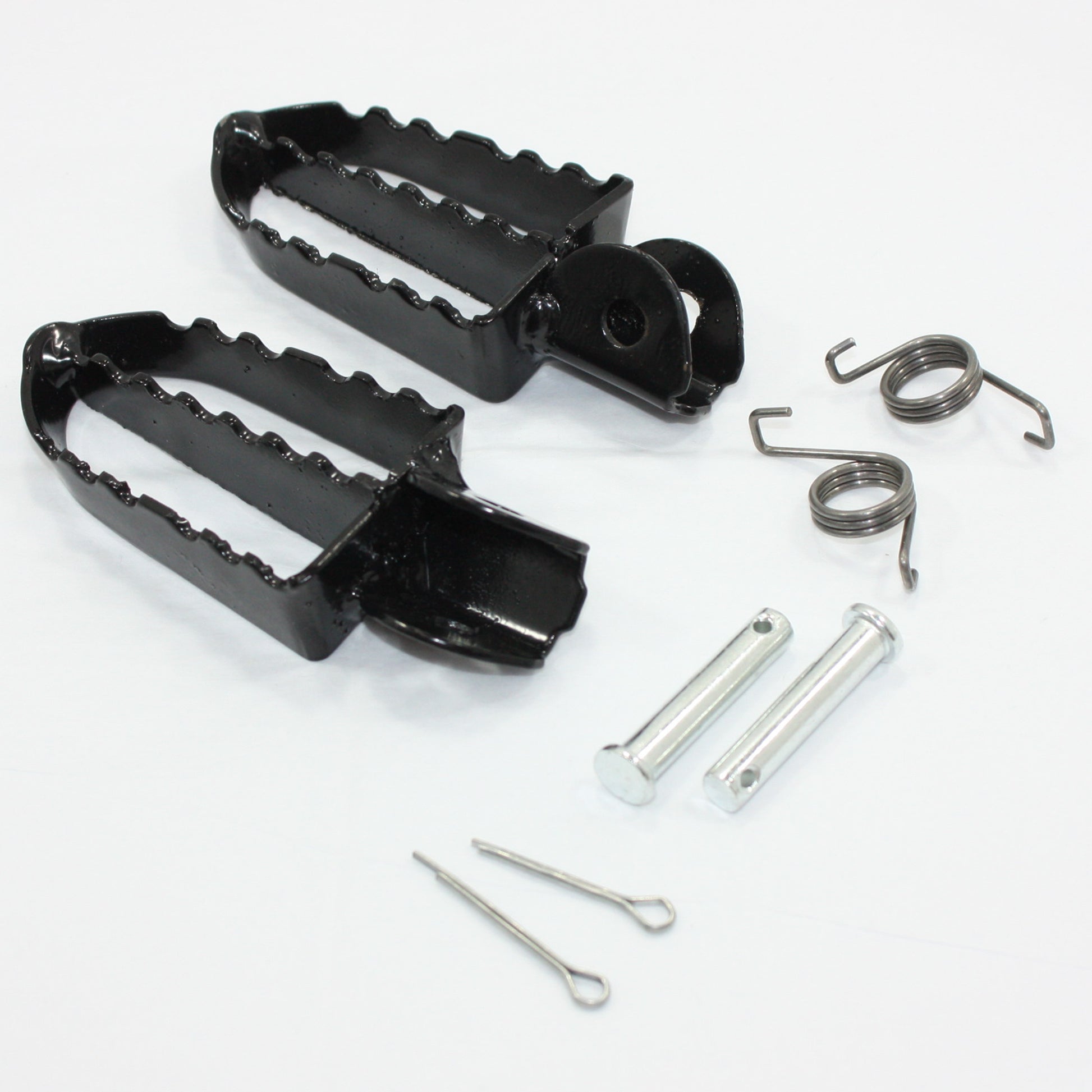 Steel Foot Pegs Rest Footrest 110cc 125cc 140cc 150cc PIT PRO Trail Dirt Bike