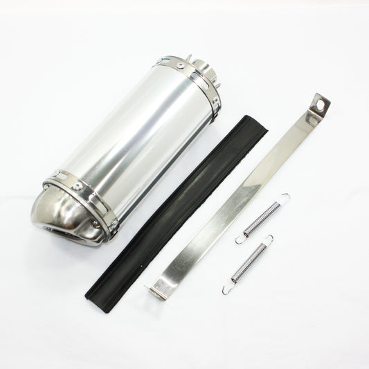 32mm Exhaust Muffler + Clamp 125cc 140cc 150cc 160cc PIT PRO Trail Dirt Bike