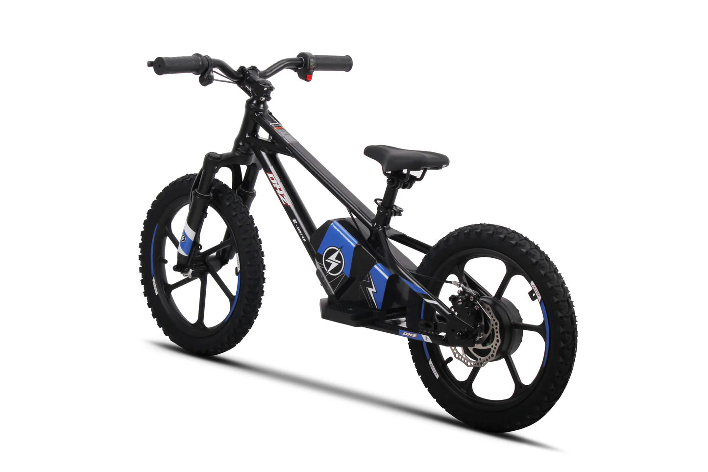 DHZ 16" 800W Electric Balance Bike, Removable Battery, Brushless Hub Motor