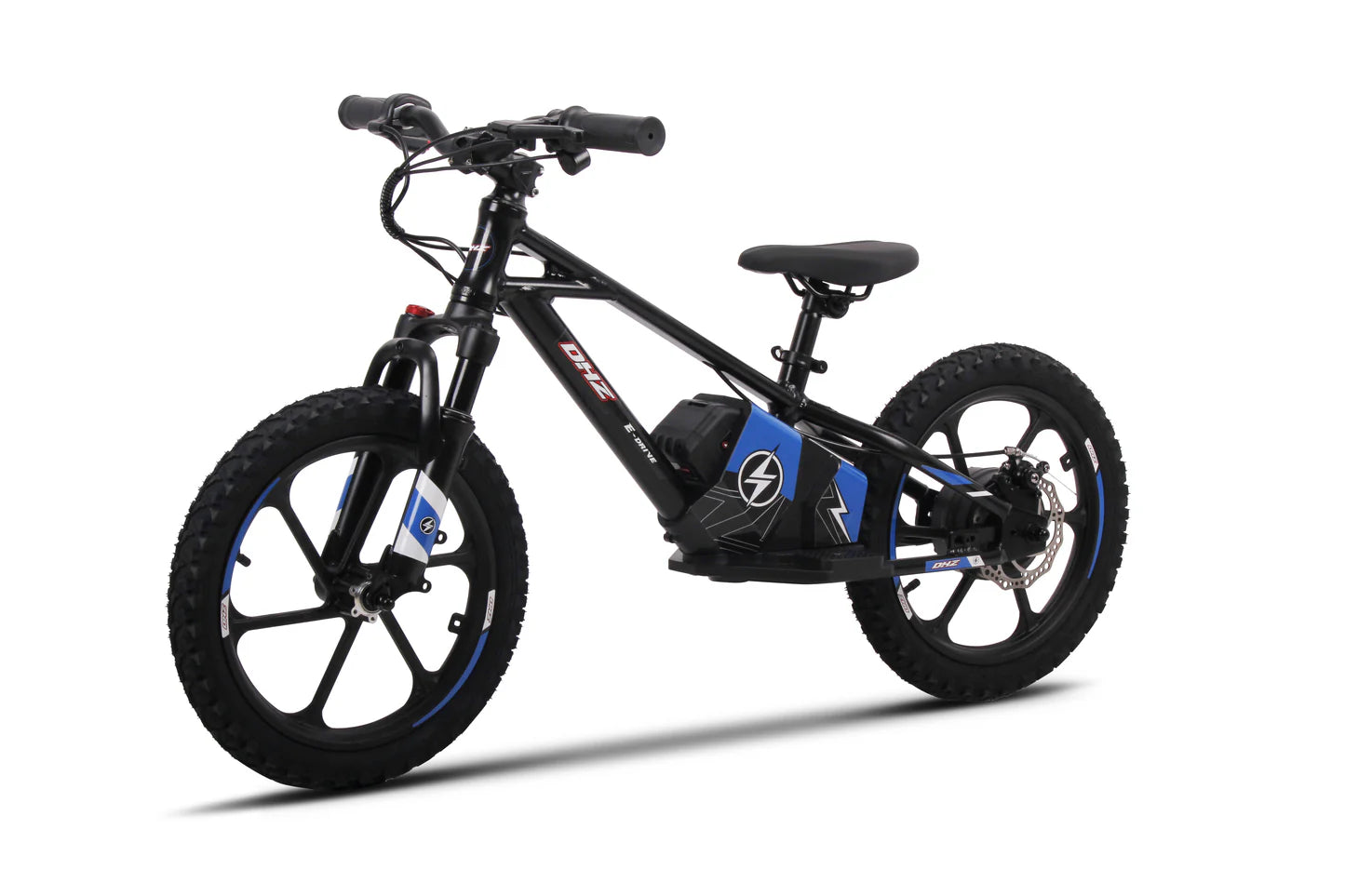 DHZ 16" 800W Electric Balance Bike, Removable Battery, Brushless Hub Motor