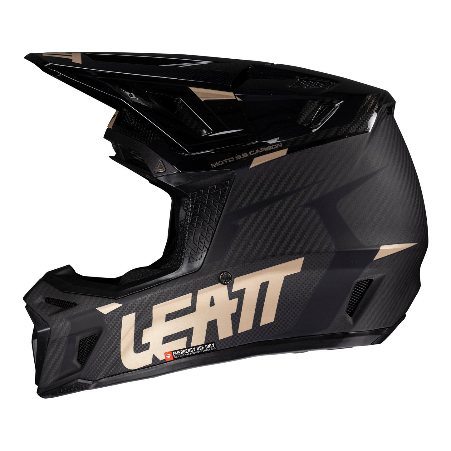 Leatt 2025 9.5 Helmet Kit Carbon (XL/61-62cm)