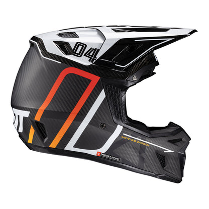 Leatt 2025 9.5 Helmet Kit - Carbon / White (L/59-60cm)
