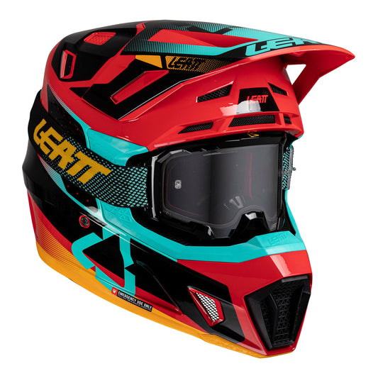 Leatt 2025 7.5 Helmet Kit - Red (M/57-58cm)