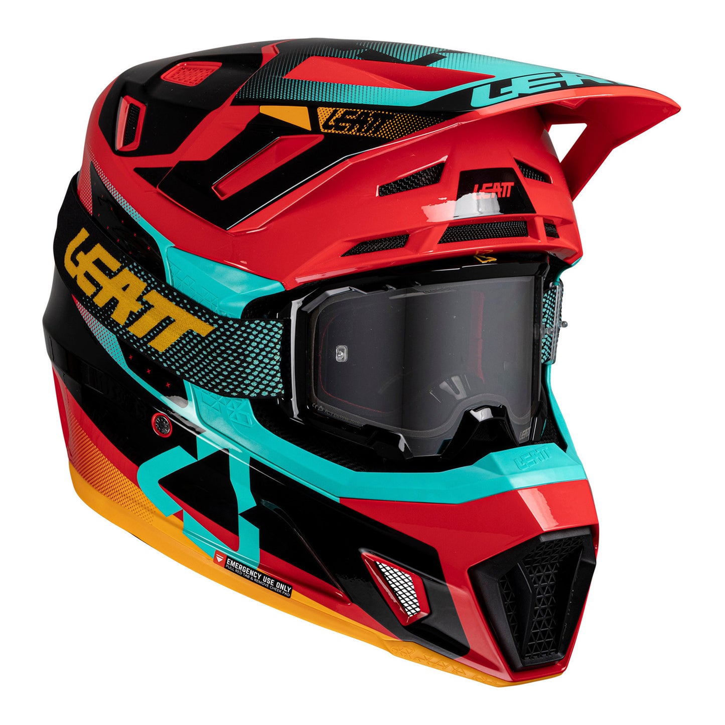 Leatt 2025 7.5 Helmet Kit - Red (XL/61-62cm)