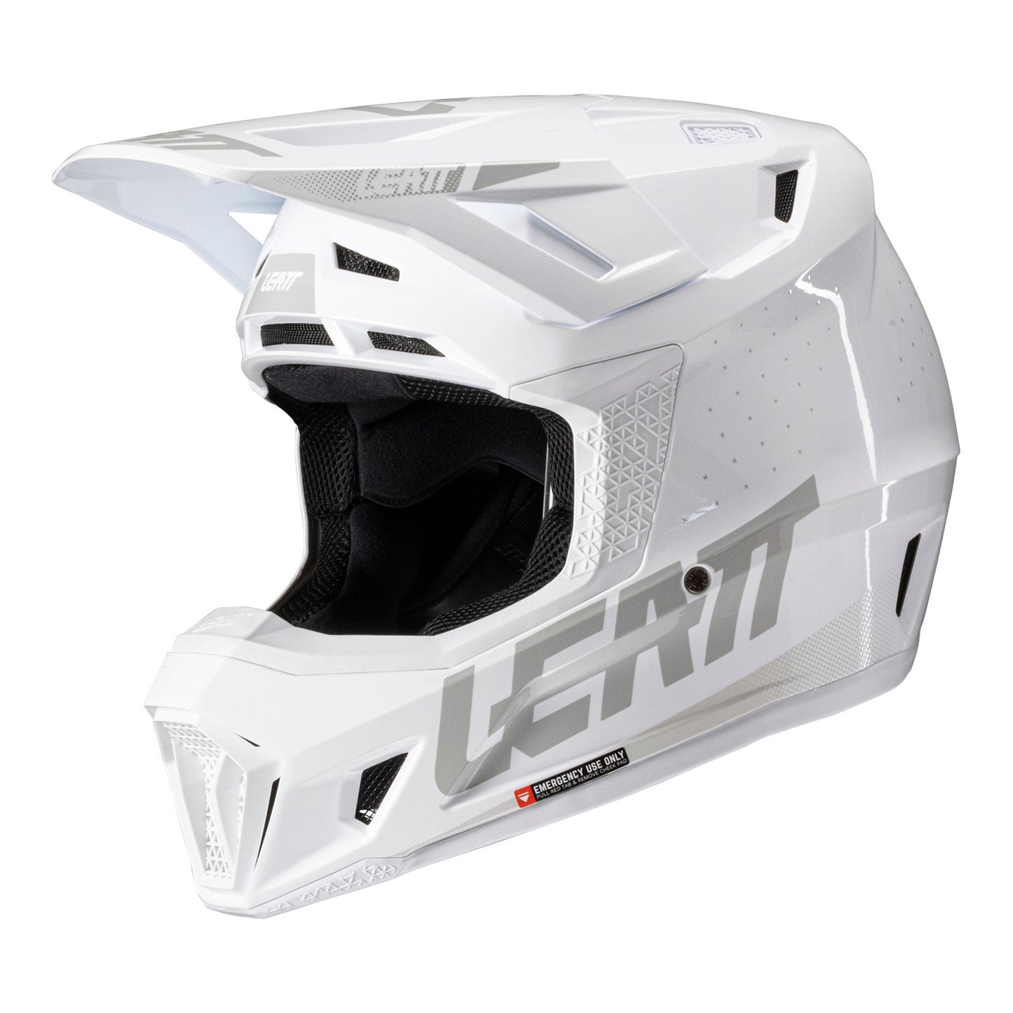 Leatt 2025 7.5 Helmet Kit - White (S/55-56cm)
