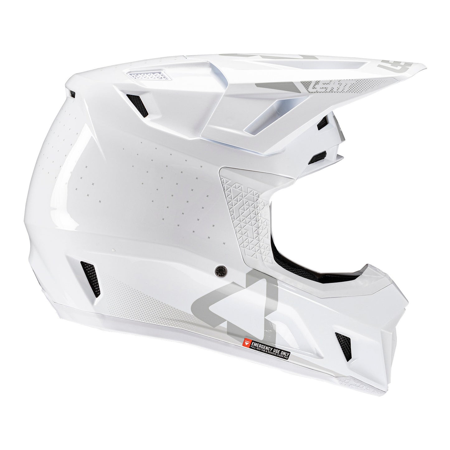 Leatt 2025 7.5 Helmet Kit - White (XL/61-62cm)
