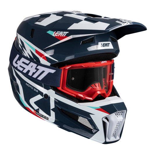 Leatt 2025 3.5 Helmet Kit - Blue (M/57-58cm)