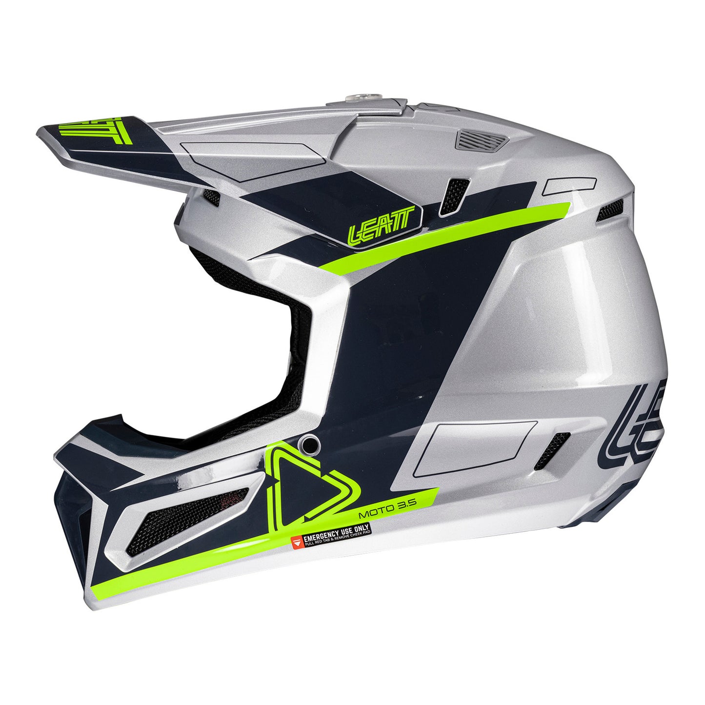 Leatt 2025 3.5 Helmet Kit - Steel (S/55-56cm)