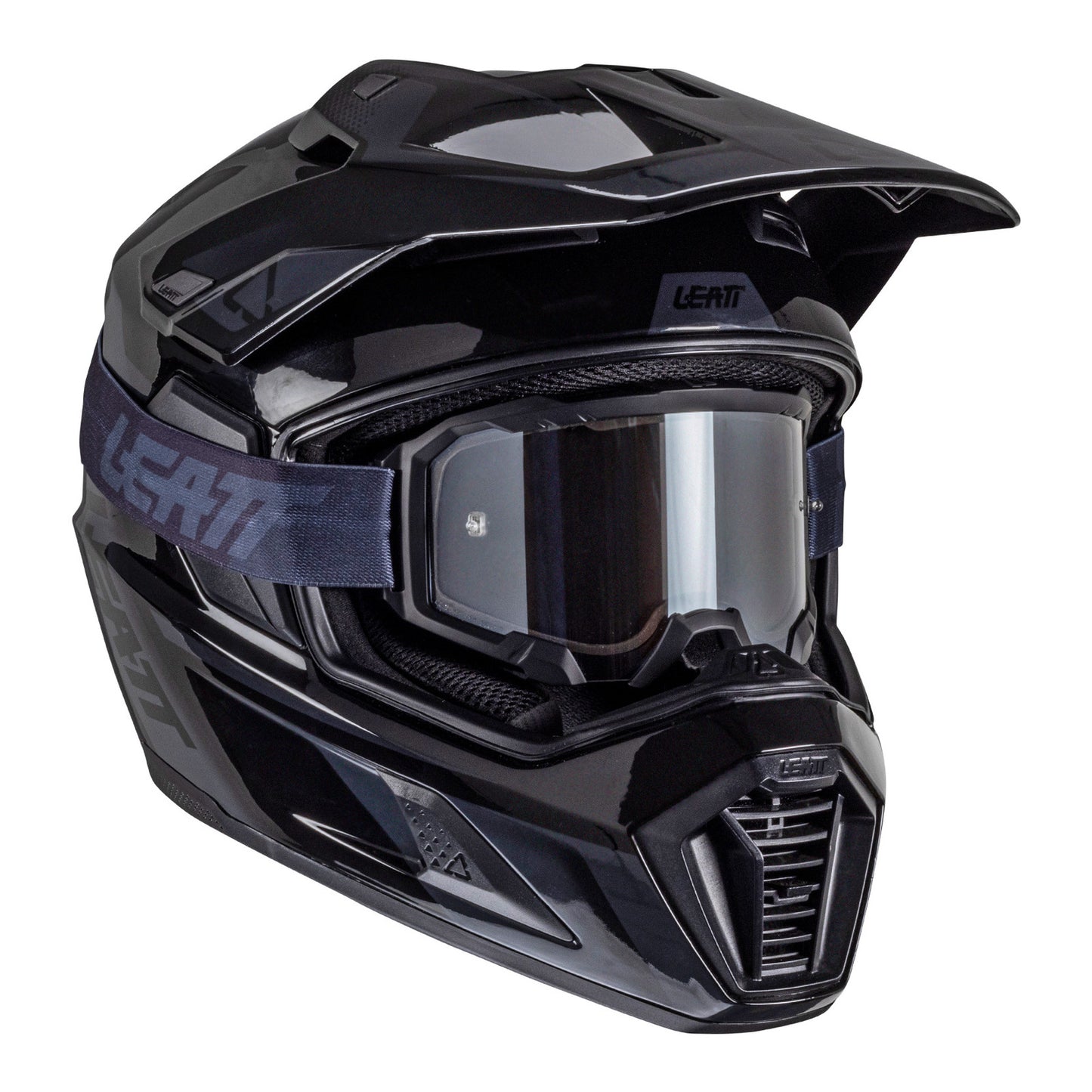 Leatt 2025 8.5 ADV Helmet Kit - Stealth (M) 57-58cm