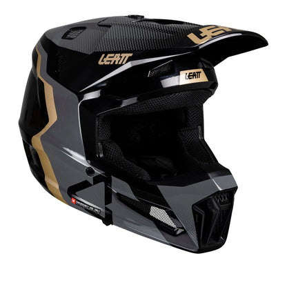 Leatt 2025 3.5 Junior Helmet Kit - Black (M/51-52cm)