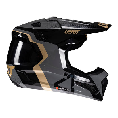 Leatt 2025 3.5 Junior Helmet Kit - Black (M/51-52cm)