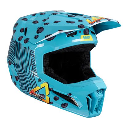 Leatt 2025 3.5 Junior Helmet Kit - Cheetah (M/51-52cm)