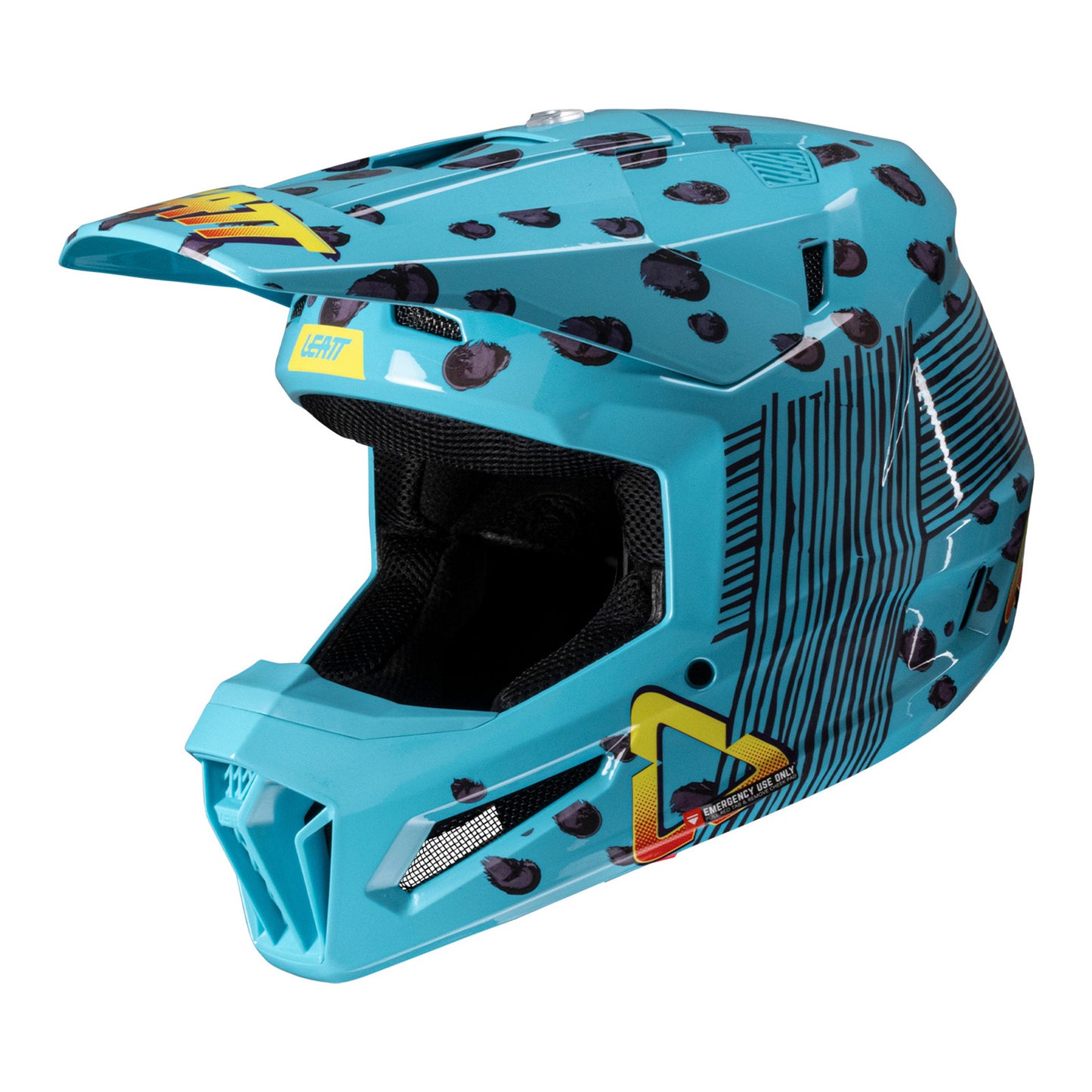 Leatt 2025 3.5 Junior Helmet Kit - Cheetah (M/51-52cm)
