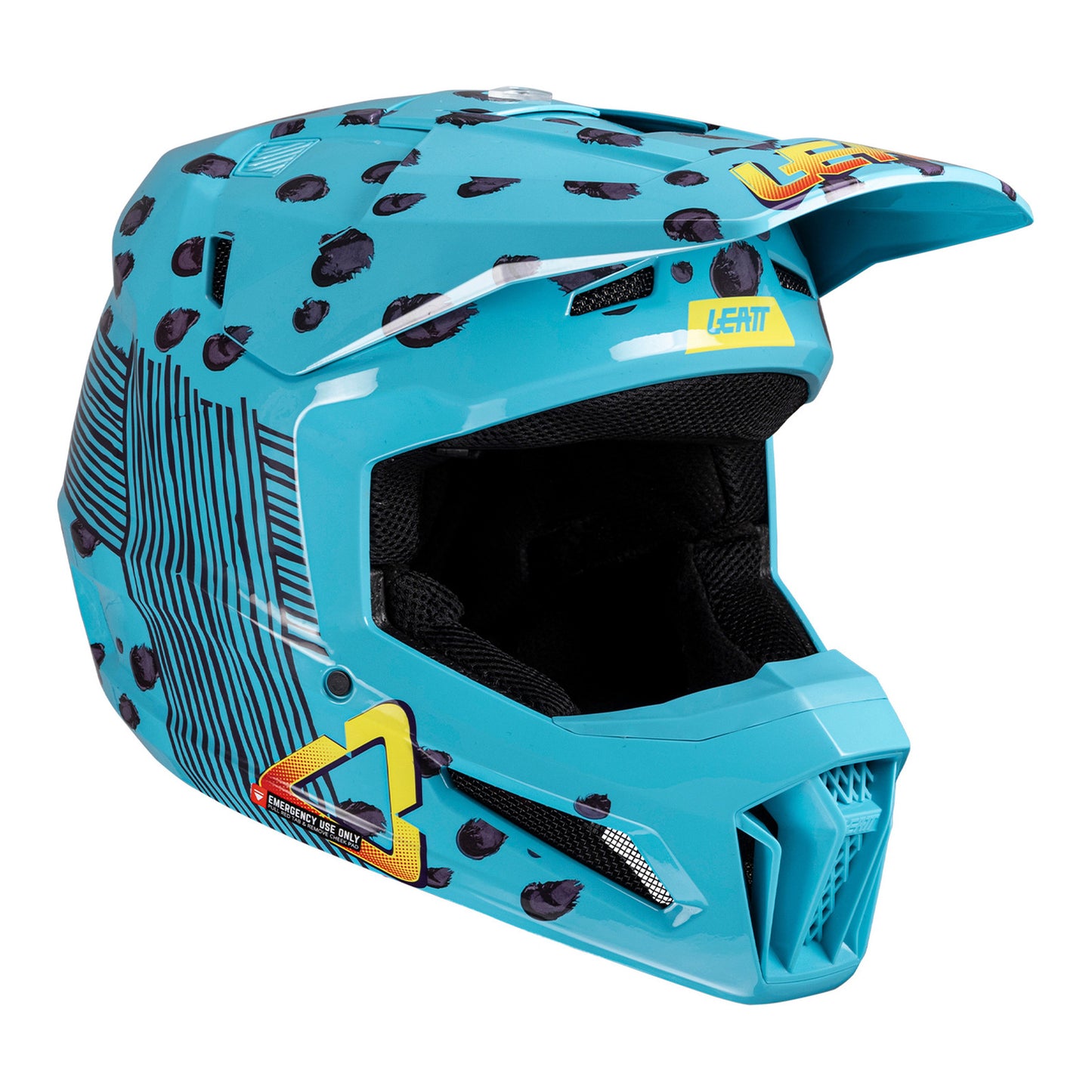 Leatt 2025 3.5 Junior Helmet Kit - Cheetah (L/53-54cm)