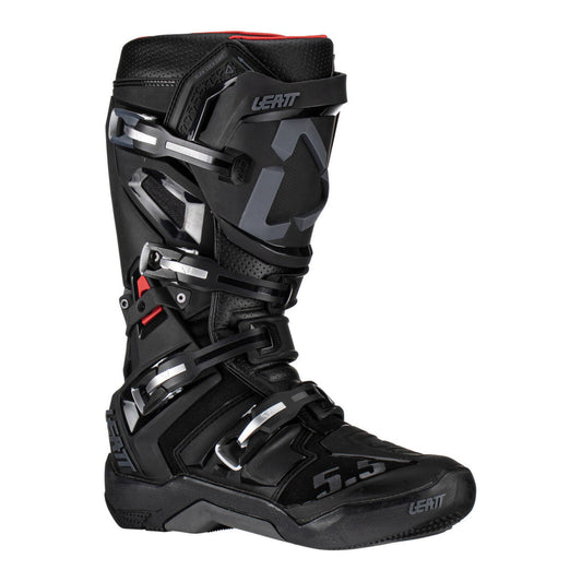 Leatt 5.5 Flexlock Boot - Black (US12-UK11)
