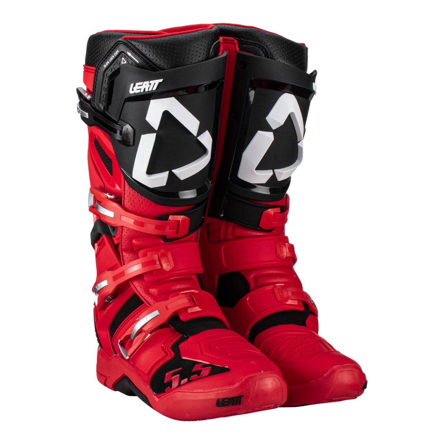 Leatt 5.5 Flexlock Boot - Red (US7-UK6)